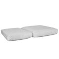 Housse de coussin de coussin de preuve de plume blanche de haute qualité de 100% coton